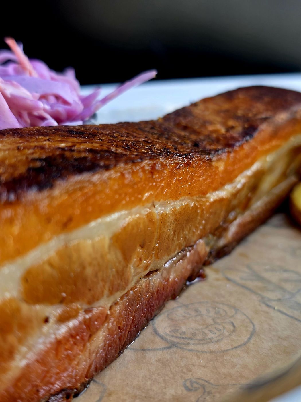 Pork Belly mit Cole Slaw